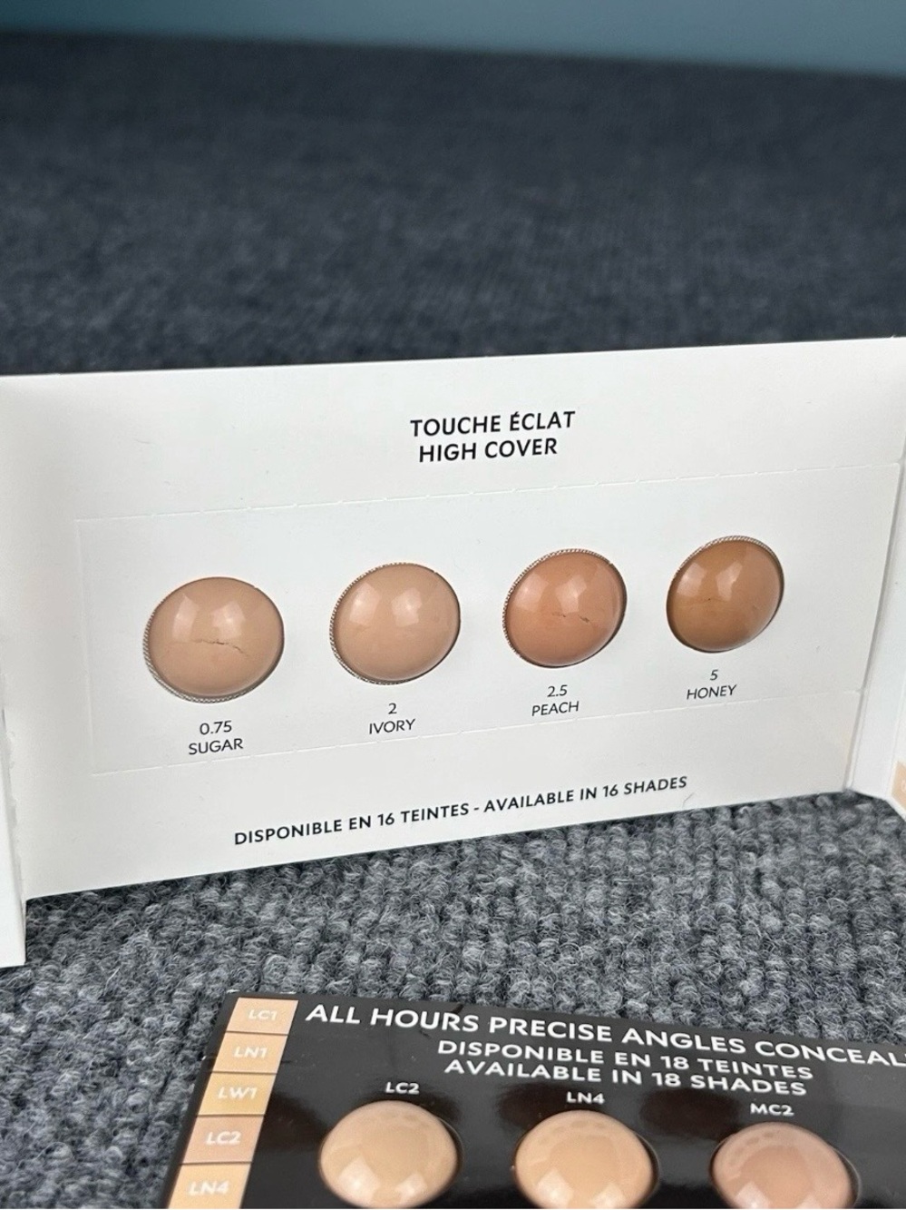 Yves Saint Laurent Touche Éclat High Cover Concealer Palette - Beige/Tan Shades - Picture 3 of 4